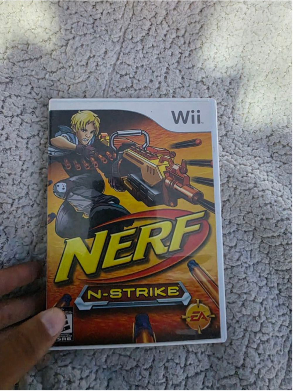 EA Nerf N-Strike Wii Video Game One Size White Orange